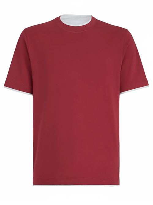 T-shirt in cotone BRUNELLO CUCINELLI | MR8337427CMK02